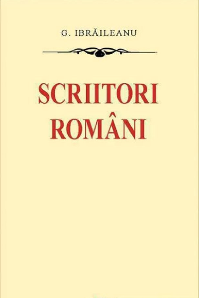 Scriitori romani si straini de Garabet Ibrăileanu