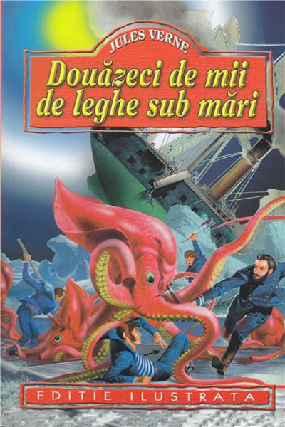 Douăzeci de mii de leghe sub mări de Jules Verne