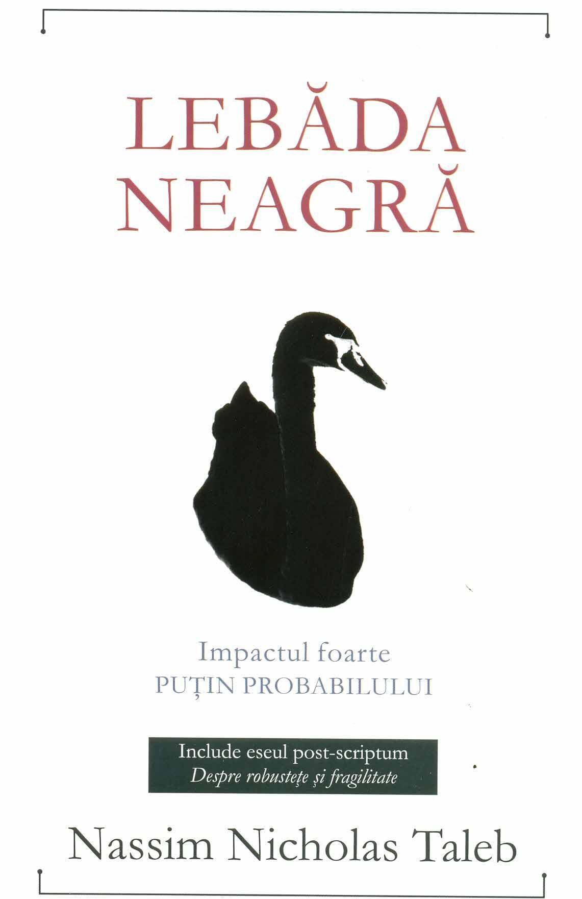 Lebăda neagră de Nassim N. Taleb