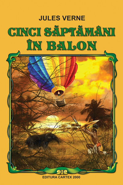 Cinci săptămâni în balon de Jules Verne