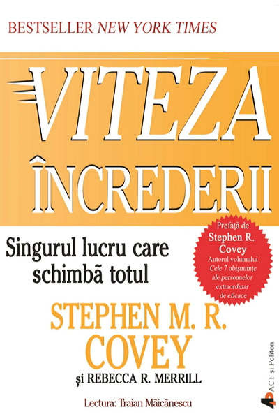 Viteza încrederii de Stephen R. Covey