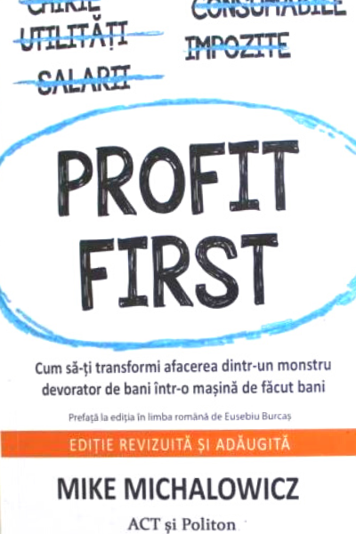 Profit first de Mike Michalowicz