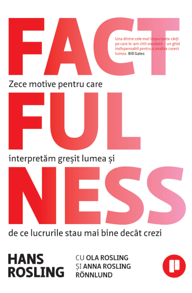 Factfulness (sau de ce lucrurile stau mai bine decât crezi) de Hans Rosling