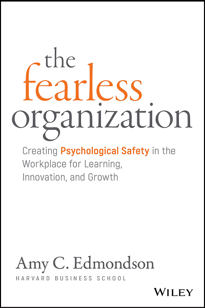 The fearless organization de Amy Edmondson