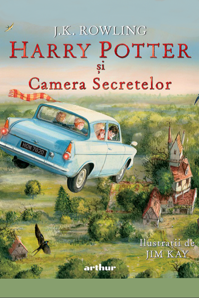 Harry Potter și camera secretelor (ilustrată) de J.K. Rowling
