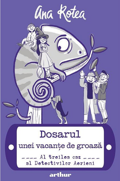 Dosarul unei vacante de groaza (Detectivii Aerieni #3) de Ana Rotea