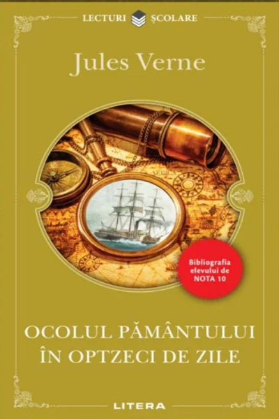 Ocolul pământului în optzeci de zile de Jules Verne