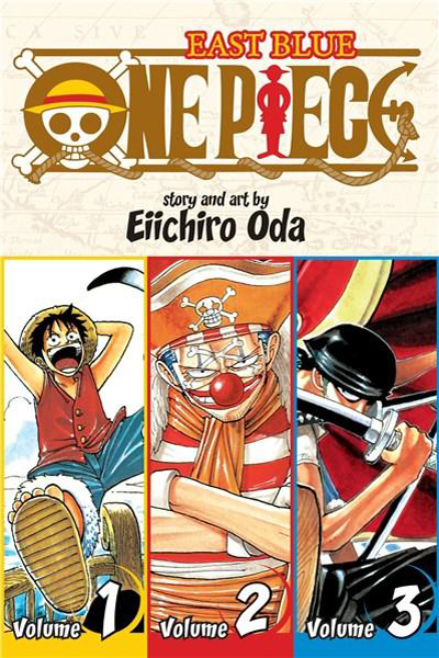 One piece #1-3 de Eiichiro Oda