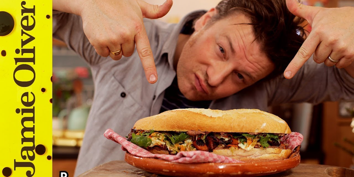 Reteta video: sandwich cu curcan de Jamie Oliver