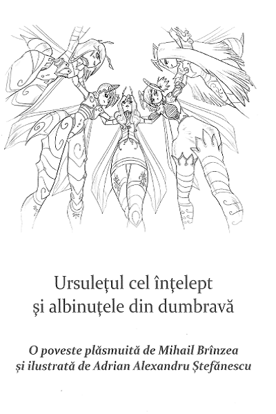 Ursuletul cel intelept si albinutele din dumbrava de Mihail Brînzea