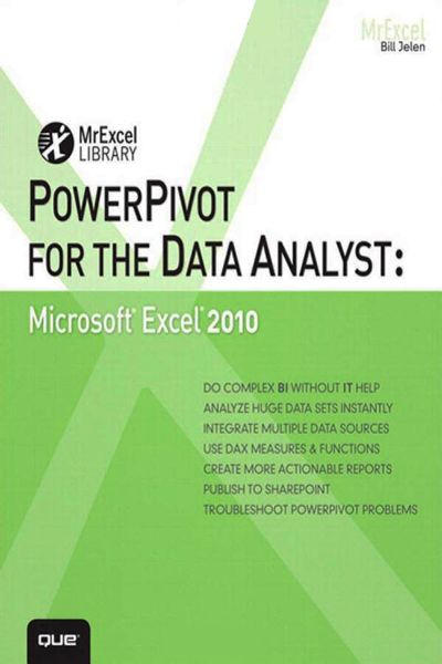 PowerPivot for the Data Analyst: Microsoft Excel 2010 de Bill Jelen